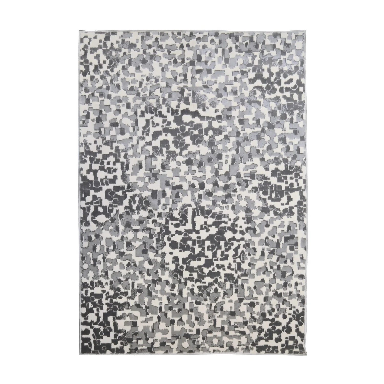 Abstract Pixels Rug - Grey - 120x170cm 1 Abstract Pixels Rug - Grey - 120x170cm