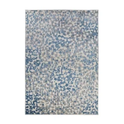 Abstract Pixels Rug - Blue - 160x230cm