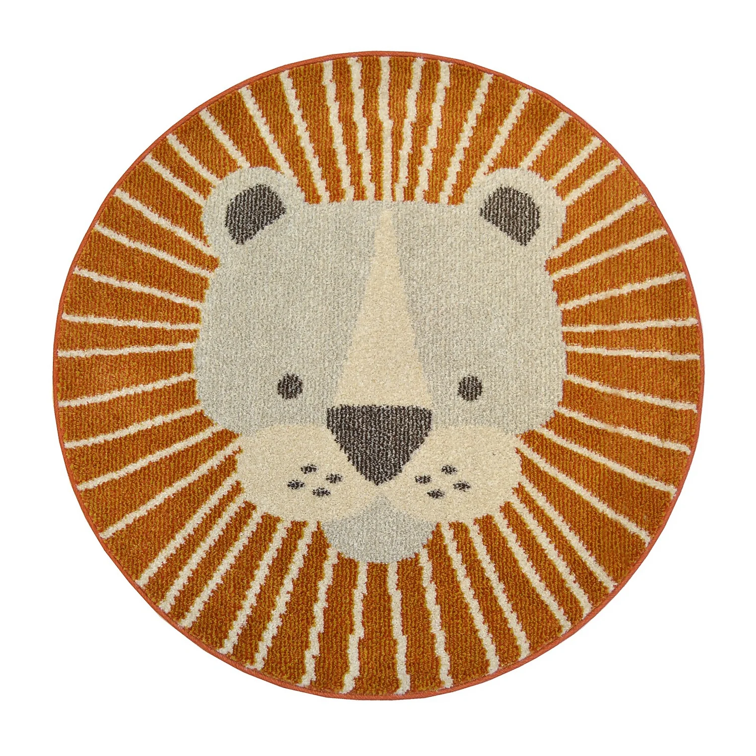 Lion Rug - Grey - 120cm 1 Lion Rug - Grey - 120cm