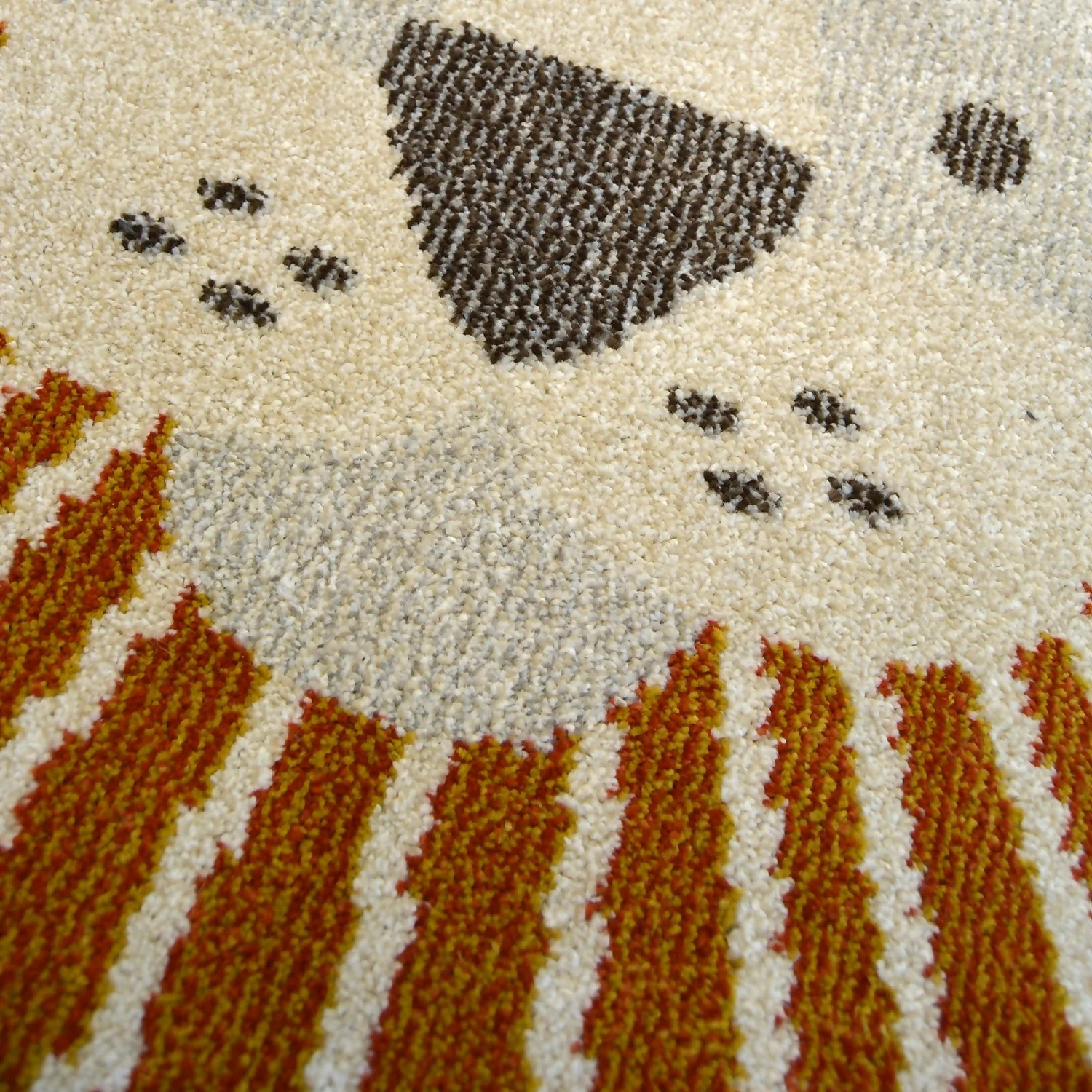 Lion Rug - Grey - 120cm 5 Lion Rug - Grey - 120cm - Image 5