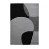 Daytona Abstract Rug - Grey - 160x230cm