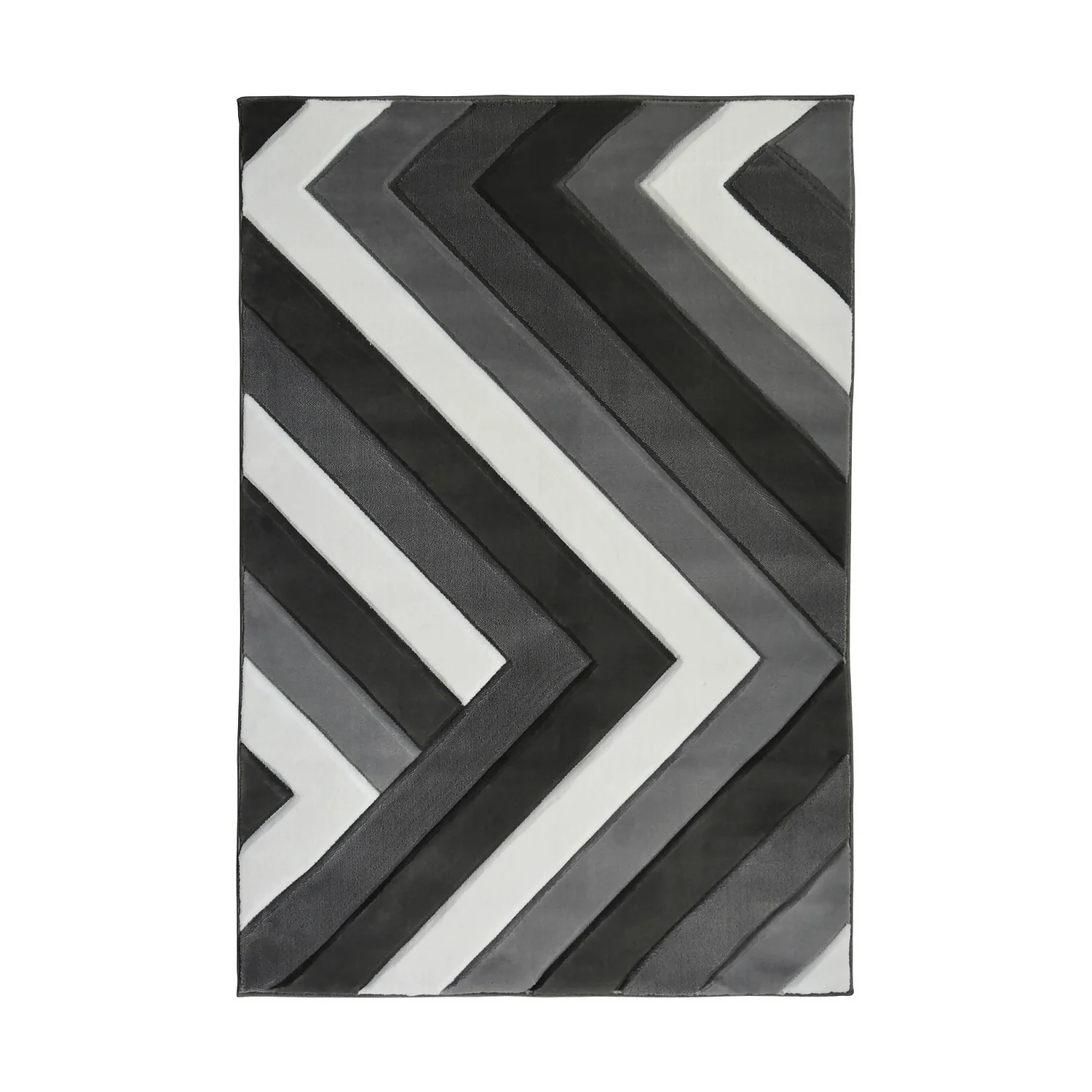 Daytona Zen Rug - Grey - 120x170cm 1 Daytona Zen Rug - Grey - 120x170cm