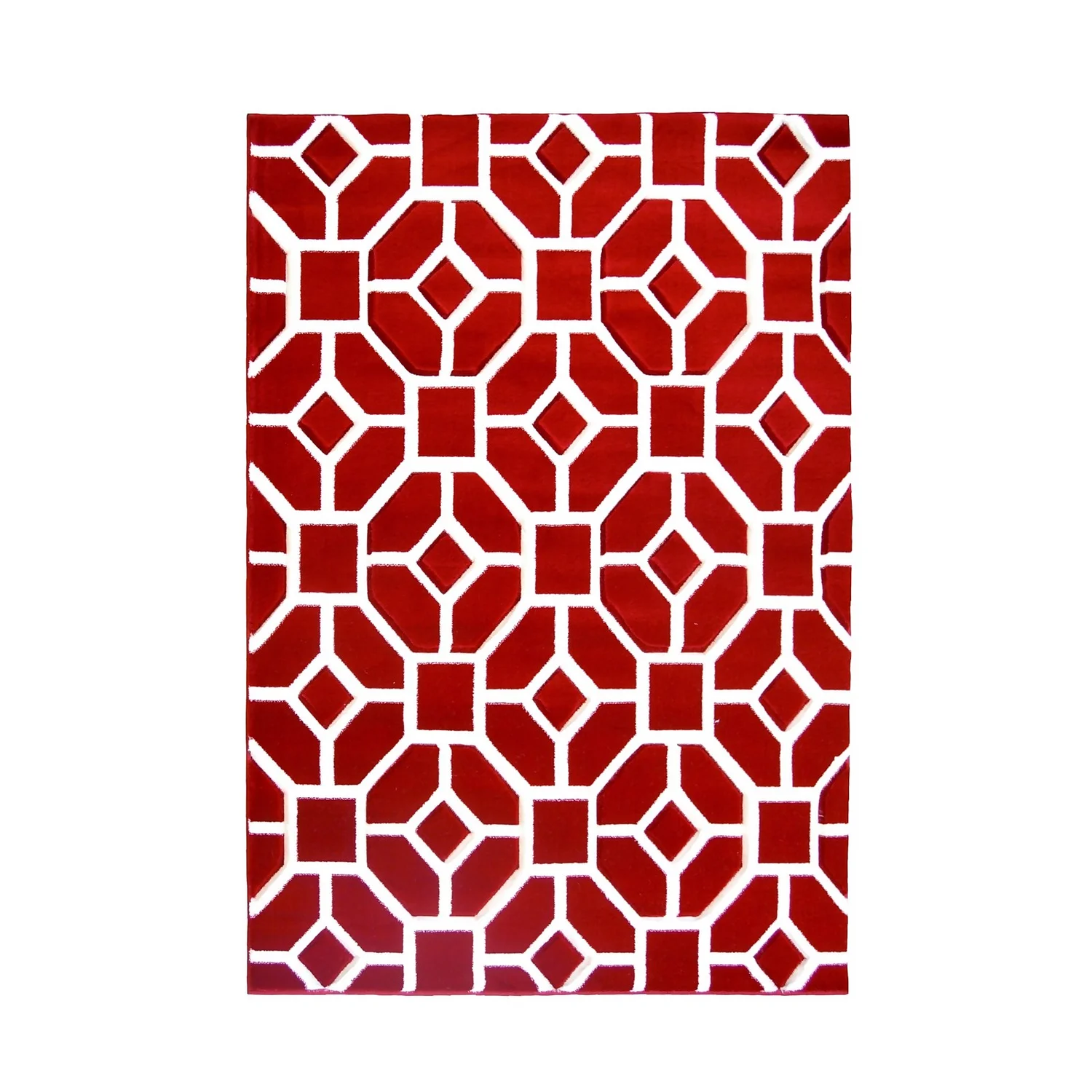 Daytona Gorton Rug - Red - 160x230cm 1 Daytona Gorton Rug - Red - 160x230cm