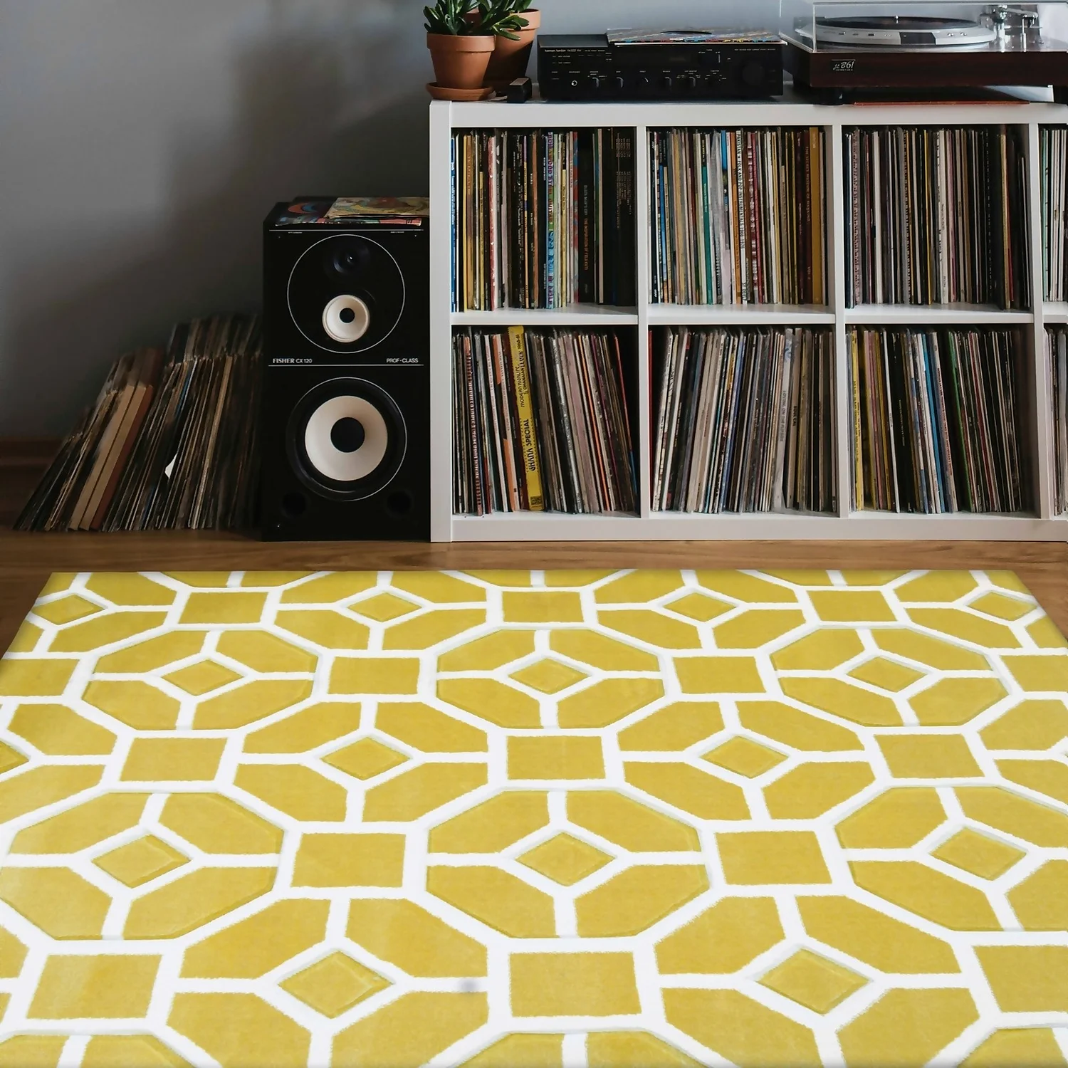 Daytona Gorton Rug - Ochre - 160x230cm 4 Daytona Gorton Rug - Ochre - 160x230cm - Image 4