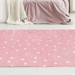Snug Spotty Rug - Pink - 160x230cm 9 Snug Spotty Rug - Pink - 160x230cm -Home Base Sales Shop 14016029 1305006091728217