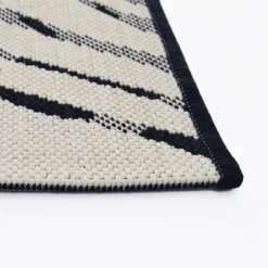 County Leaf Indoor/Outdoor Rug - Black - 160x230cm -Home Base Sales Shop 14016050 1225006085304041