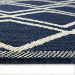 County Diamonds Indoor/Outdoor Rug - Navy - 160x230cm 7 County Diamonds Indoor/Outdoor Rug - Navy - 160x230cm -Home Base Sales Shop 14016057 3595006086638375