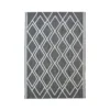 County Diamonds Indoor/Outdoor Rug - Silver - 160x230cm