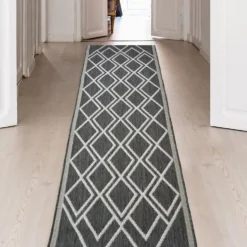 County Diamonds Indoor/Outdoor Rug - Silver - 67x200cm 8 County Diamonds Indoor/Outdoor Rug - Silver - 67x200cm -Home Base Sales Shop 14016061 4595006086500060