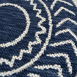 County Circle Indoor/Outdoor Rug - Navy - 133cm -Home Base Sales Shop 14016070 1625006086580949