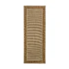 Denver Border Indoor/Outdoor Rug - Latte - 80x200cm