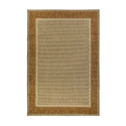 Denver Border Indoor/Outdoor Rug - Latte - 200x290cm