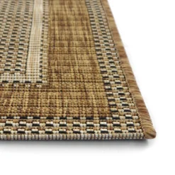 Denver Border Indoor/Outdoor Rug - Latte - 200x290cm -Home Base Sales Shop 14016074 9685006088152265