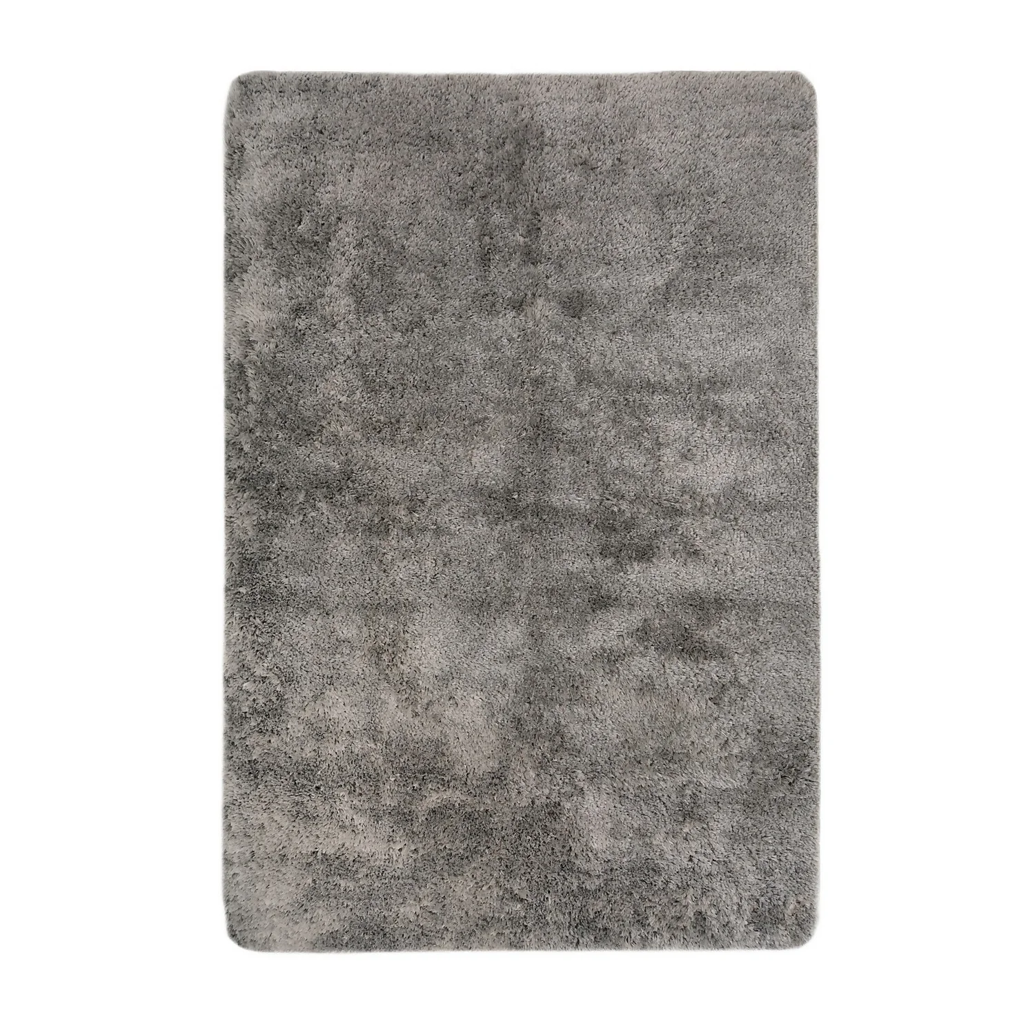 Soft Washable Rug - Grey - 140x200cm 1 Soft Washable Rug - Grey - 140x200cm