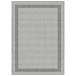 Duo Weave Indoor/Outdoor Rug - Silver - 120x170cm 5 Duo Weave Indoor/Outdoor Rug - Silver - 120x170cm -Home Base Sales Shop 14016637 1965003718689265