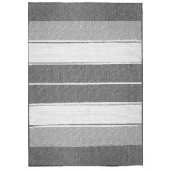 Duo Weave Indoor/Outdoor Rug - Stripe Charcoal - 120x170cm 8 Duo Weave Indoor/Outdoor Rug - Stripe Charcoal - 120x170cm -Home Base Sales Shop 14016642 1965003718699057