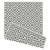 Duo Weave Indoor/Outdoor Rug - Geo Grey - 120x170cm