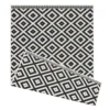 Duo Weave Indoor/Outdoor Rug - Geo Black - 120x170cm