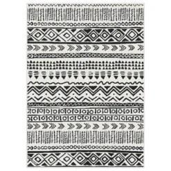 Duo Weave Indoor/Outdoor Rug - Tribal Black - 160x230cm 7 Duo Weave Indoor/Outdoor Rug - Tribal Black - 160x230cm -Home Base Sales Shop 14016667 5155003718696432