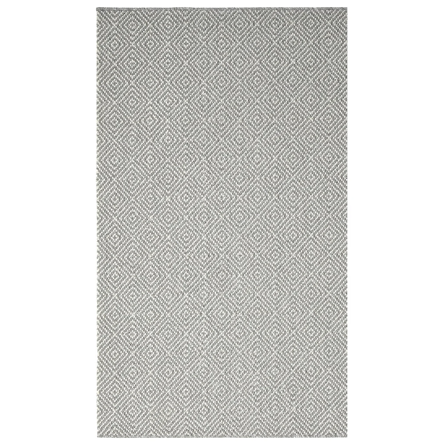 Prague Washable Rug - Grey - 80x140cm 1 Prague Washable Rug - Grey - 80x140cm