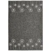 Geneva Washable Rug - Lead & Sugar - 80x140cm