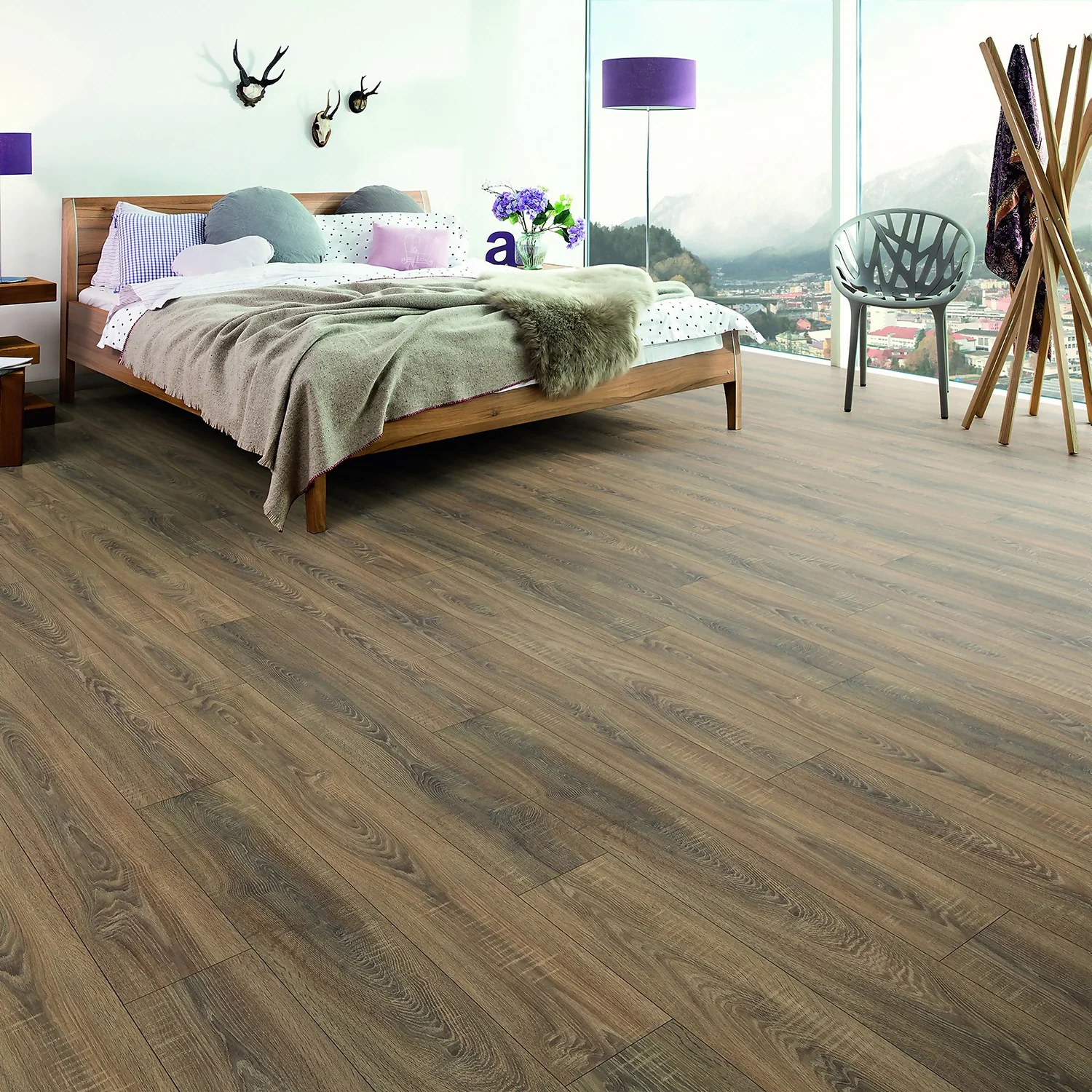 EGGER HOME Toscolano Tobacco 10mm Laminate Flooring Sample 1 EGGER HOME Toscolano Tobacco 10mm Laminate Flooring Sample