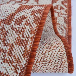 Indoor Outdoor Tile Rug - Terracotta - 100x150cm -Home Base Sales Shop 14758869 1345053511366889