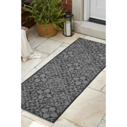 Indoor Outdoor Tile Runner - Grey - 60x180cm -Home Base Sales Shop 14758872 5005053511225139
