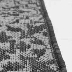 Indoor Outdoor Tile Rug - Grey - 100x150cm -Home Base Sales Shop 14758875 2295053510826031