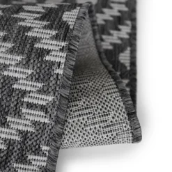 Indoor Outdoor Geo Runner - Silver - 67x200cm -Home Base Sales Shop 14758882 5305053511660862