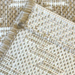 Indoor Outdoor Geo Rug - Natural - 200x290cm -Home Base Sales Shop 14758889 1235053511706897