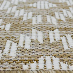 Indoor Outdoor Geo Rug - Natural - 200x290cm -Home Base Sales Shop 14758889 6725053511677011