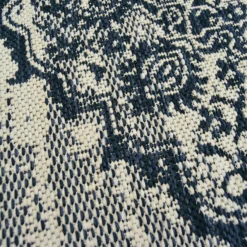 Indoor Outdoor Medallion Rug - Navy - 160x230cm -Home Base Sales Shop 14758900 1465053509942465