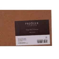 Dog Wall Plaque - 25x30 Cm -Home Base Sales Shop 14820989 2115057939182848