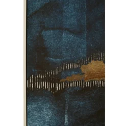 Astratto Wall Art Canvas - Blue & Gold - 103x143cm 11 Astratto Wall Art Canvas - Blue & Gold - 103x143cm -Home Base Sales Shop 14821006 1895057940390300