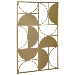 Trento Gold Metal Wall Art - 50.5x75.5cm -Home Base Sales Shop 14821008 7055057939619219