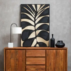 Astratto Canvas Wall Art Oil Painting - Black & Gold - 82.6x122.6cm 13 Astratto Canvas Wall Art Oil Painting - Black & Gold - 82.6x122.6cm -Home Base Sales Shop 14821014 8965058393431328