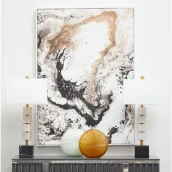 Astratto Classic Abstract Wall Art - Natural - 103x143cm -Home Base Sales Shop 14821015 9785057938411731