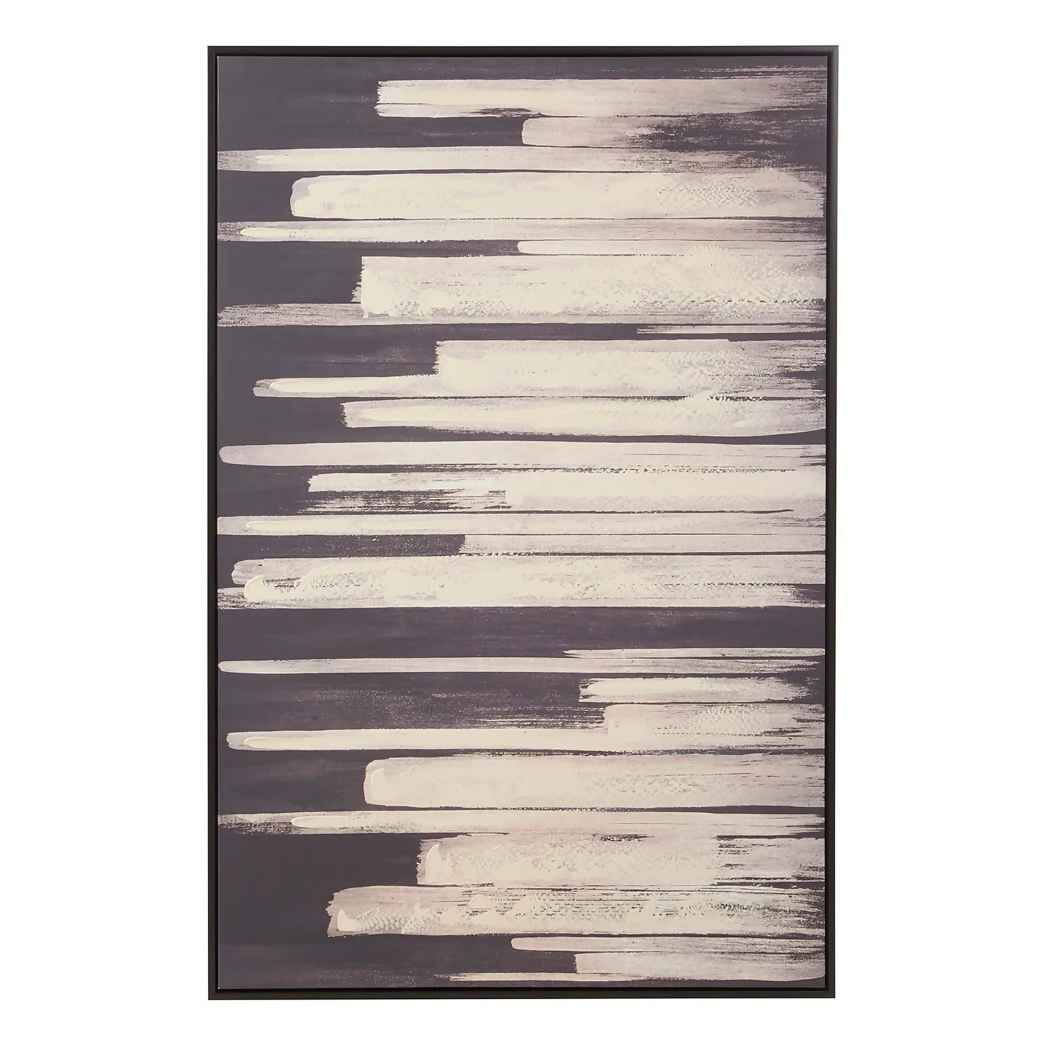 Astratto Canvas Wall Art Oil Painting - Black & Natural - 82.6x122.6cm 1 Astratto Canvas Wall Art Oil Painting - Black & Natural - 82.6x122.6cm