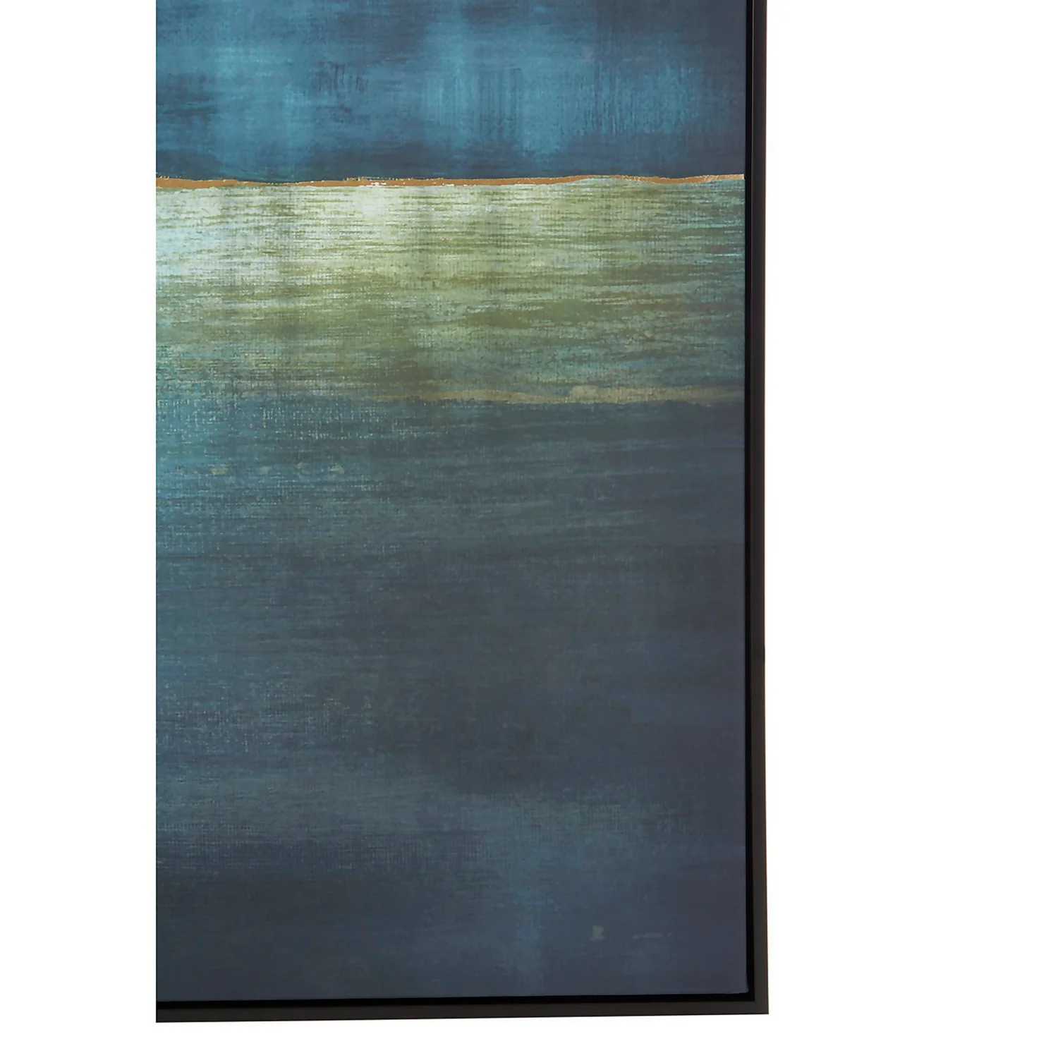 Astratto Canvas Wall Art - Teal - 102.6x142.6cm 5 Astratto Canvas Wall Art - Teal - 102.6x142.6cm - Image 5