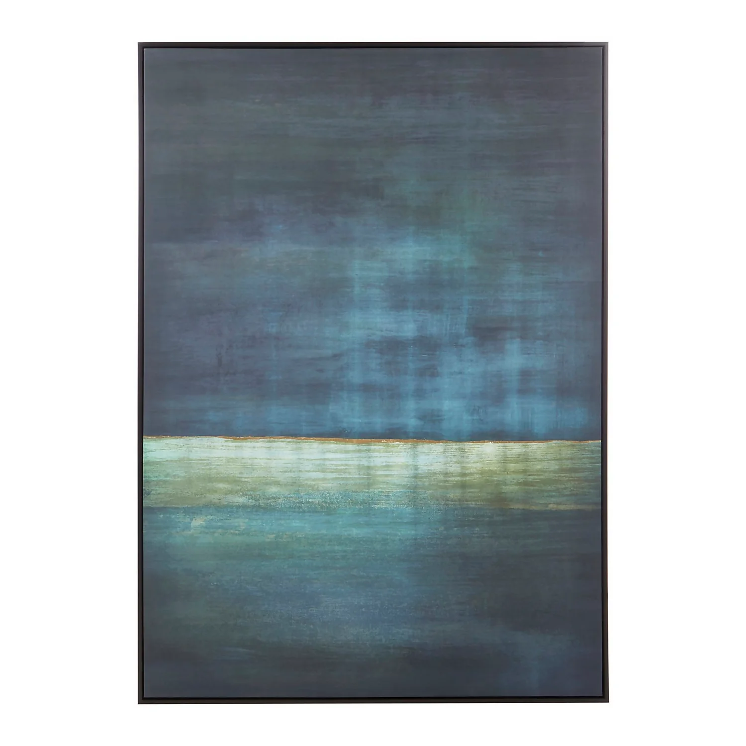 Astratto Canvas Wall Art - Teal - 102.6x142.6cm 1 Astratto Canvas Wall Art - Teal - 102.6x142.6cm