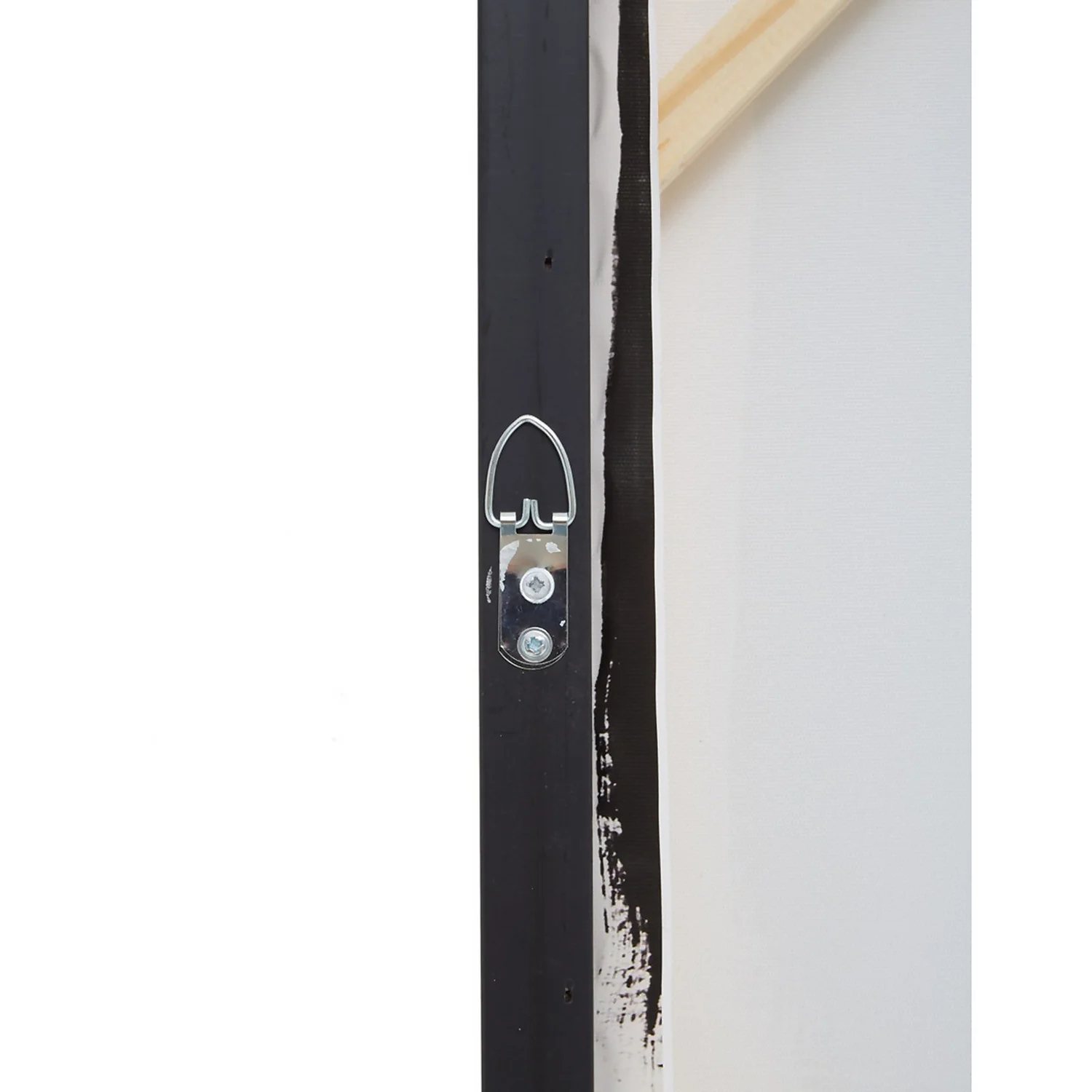 Astratto Canvas Wall Art - Black, White & Gold - 102.6x102.6cm 6 Astratto Canvas Wall Art - Black, White & Gold - 102.6x102.6cm - Image 6