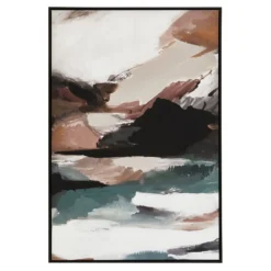 Astratto Modern Abstract Wall Art - Multicoloured - 83x123cm