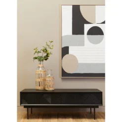 Astratto Abstract Geometric Wall Art - Monochrome - 83x123cm -Home Base Sales Shop 14821029 3925057939661357