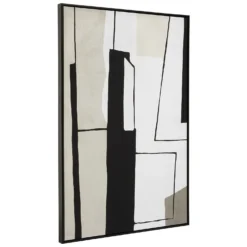 Astratto Abstract Wall Art - Monochrome - 83x123cm 9 Astratto Abstract Wall Art - Monochrome - 83x123cm -Home Base Sales Shop 14821032 9315057936749650