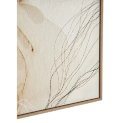 Astratto Set Of 2 Scribble Design Wall Art - Natural - 63x93cm -Home Base Sales Shop 14821054 1215057938641345